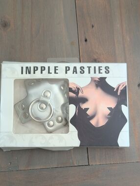 Pasties - Silver Decorative Nipple Covers